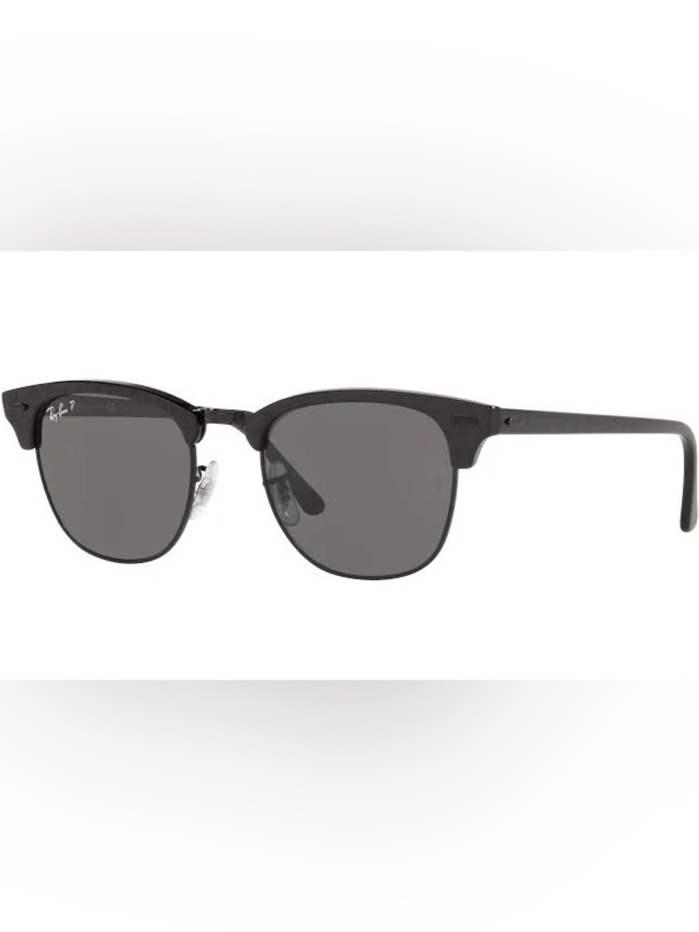 Ray-Ban Black Metal Clubmaster Sunglasses